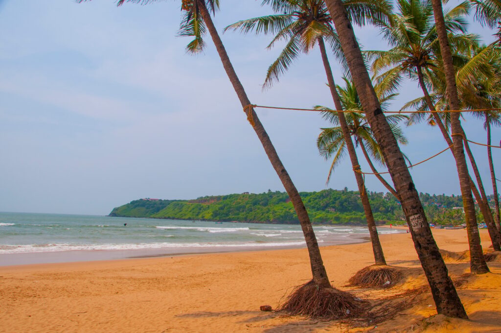Sinquerim beach near Aguada Fort, Goa, India